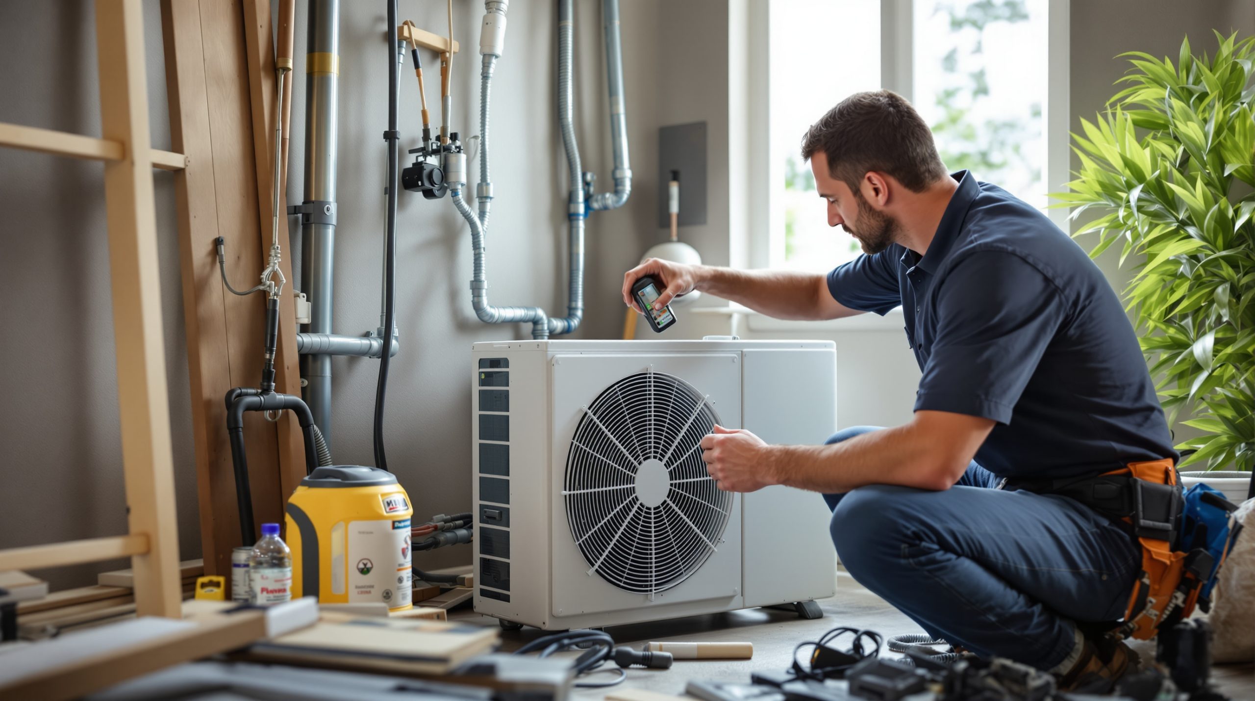 Prix pompe à chaleur maison 100 m² : comparez les coûts et aides